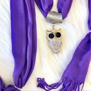 🦉 Eyanatia Pashmina Jewelry Scarf 🦉
